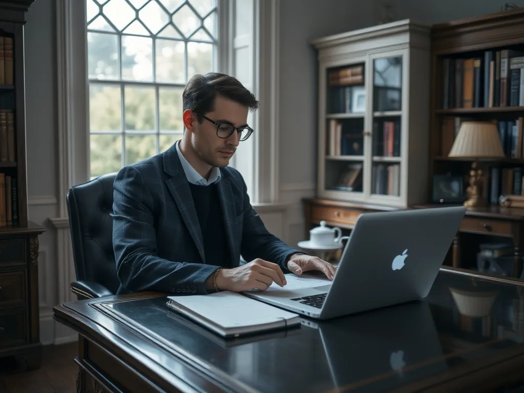 Vintage writing desk